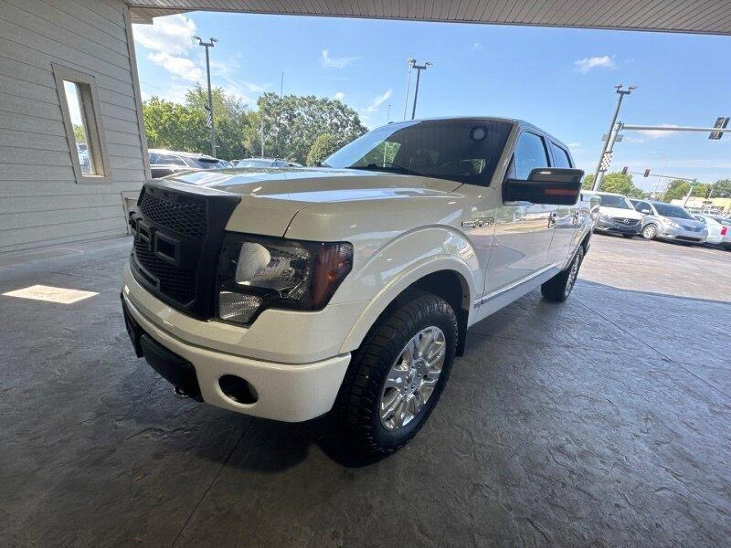 2010 White Platinum Metallic Tri-Coat Ford F-150 Platinum (1FTFW1EV1AF) with an Triton 5.4L Flex Fuel V8 320hp 390ft. lbs. engine, Automatic transmission, located at 25355 Eames Street, Channahon, IL, 60410, (815) 467-1807, 41.429108, -88.228432 - Photo#6