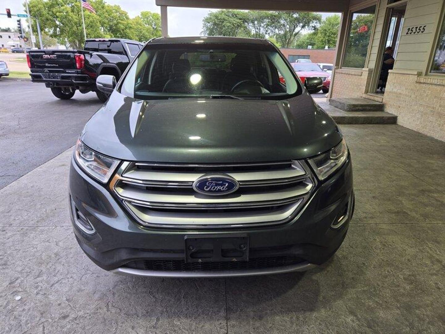 2015 Magnetic Metallic Ford Edge SEL (2FMTK3J83FB) with an 3.5L V6 280hp 250ft. lbs. engine, Automatic transmission, located at 25355 Eames Street, Channahon, IL, 60410, (815) 467-1807, 41.429108, -88.228432 - Photo#10