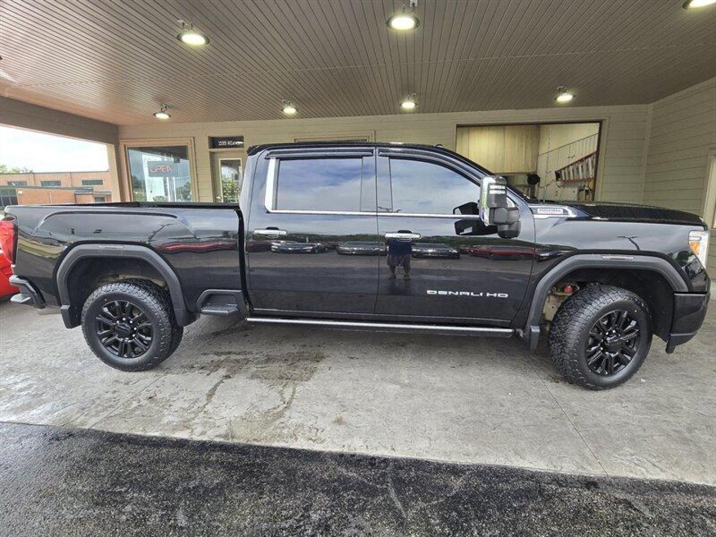 2021 Carbon Black Metallic GMC Sierra 2500 Denali (1GT49REY5MF) with an Duramax 6.6L Biodiesel Turbo V8 445hp 910ft. lbs. engine, Automatic transmission, located at 25355 Eames Street, Channahon, IL, 60410, (815) 467-1807, 41.429108, -88.228432 - *NEW TIRES AND BRAKES* Introducing the ultimate workhorse, the 2021 GMC Sierra 2500 Denali! This beast is equipped with a monstrous Duramax 6.6L Biodiesel Turbo V8 engine that churns out a jaw-dropping 445 horsepower and a staggering 910 ft. lbs. of torque. If you're looking for a truck that can ha - Photo#1