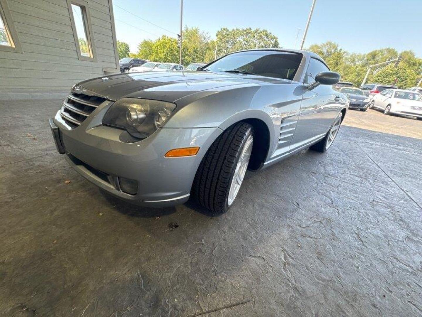 2005 Aero Blue Pearlcoat Chrysler Crossfire Limited (1C3AN69L85X) with an 3.2L V6 215hp 229ft. lbs. engine, 3 Speed Manual transmission, located at 25355 Eames Street, Channahon, IL, 60410, (815) 467-1807, 41.429108, -88.228432 - Get ready to turn heads with the sleek and stylish 2005 Chrysler Crossfire Limited! This baby is powered by a 3.2L V6 engine with 215 horsepower and 229ft. lbs. of torque, making it an absolute joy to drive. And with less than 31,000 miles on the odometer, you're practically getting a brand new car! - Photo#7