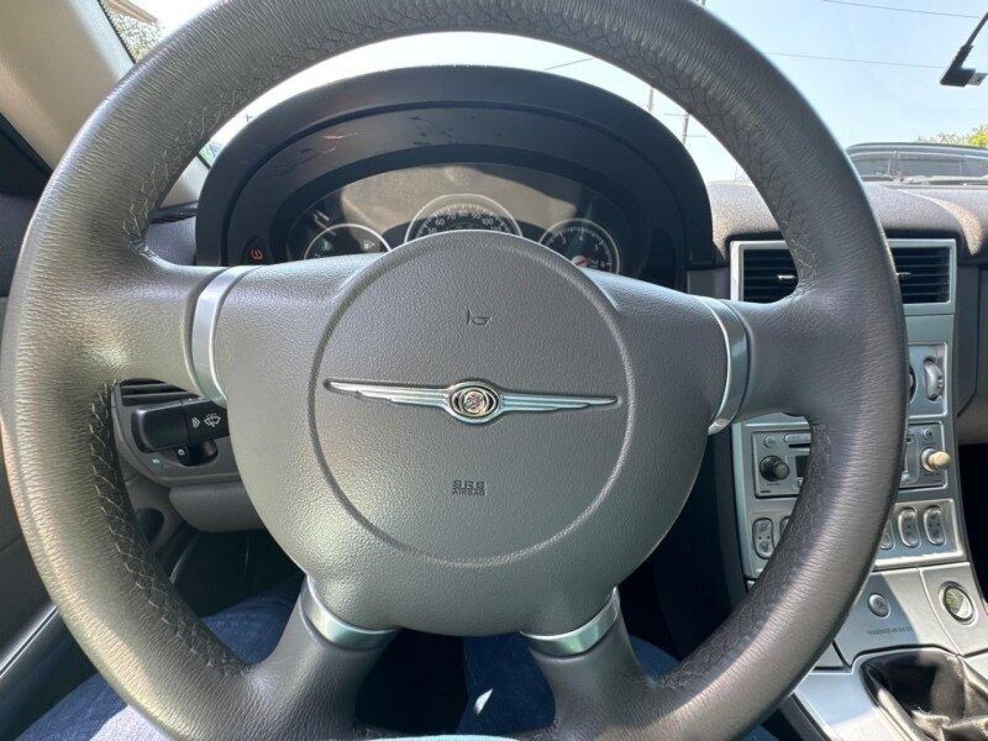 2005 Aero Blue Pearlcoat Chrysler Crossfire Limited (1C3AN69L85X) with an 3.2L V6 215hp 229ft. lbs. engine, 3 Speed Manual transmission, located at 25355 Eames Street, Channahon, IL, 60410, (815) 467-1807, 41.429108, -88.228432 - Get ready to turn heads with the sleek and stylish 2005 Chrysler Crossfire Limited! This baby is powered by a 3.2L V6 engine with 215 horsepower and 229ft. lbs. of torque, making it an absolute joy to drive. And with less than 31,000 miles on the odometer, you're practically getting a brand new car! - Photo#17