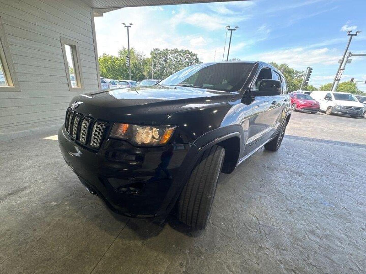 2018 Diamond Black Crystal Pearl Coat Jeep Grand Cherokee Altitude (1C4RJFAG4JC) with an Pentastar 3.6L V6 295hp 260ft. lbs. engine, Automatic transmission, located at 25355 Eames Street, Channahon, IL, 60410, (815) 467-1807, 41.429108, -88.228432 - Oh honey, let me tell you about the 2018 Jeep Grand Cherokee Laredo. This bad boy is powered by a 3.6 engine that will have you feeling like you can conquer the world. And can we talk about the exterior? The Diamond Black Crystal Pearl Coat is sleek and sexy, turning heads as you cruise down the str - Photo#8