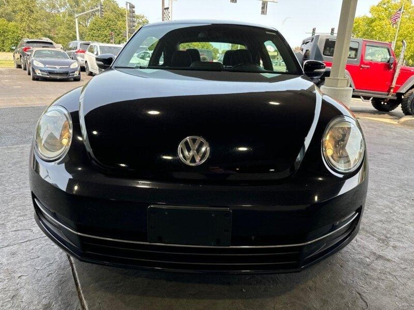 2012 Deep Black Pearl Metallic Volkswagen Beetle-Classic 2.0 TSi (3VW4A7AT0CM) with an 2.0L Turbo I4 200hp 207ft. lbs. PZEV engine, 6 Speed Manual transmission, located at 25355 Eames Street, Channahon, IL, 60410, (815) 467-1807, 41.429108, -88.228432 - Introducing the 2012 Volkswagen Beetle-Classic Turbo PZEV! This vehicle is powered by a 2.0L Turbo I4 engine, producing 200 horsepower and 207 ft. lbs. of torque, while also being PZEV-certified. With less than 98,000 miles on the odometer, this vehicle has been well-maintained, averaging less than - Photo#8