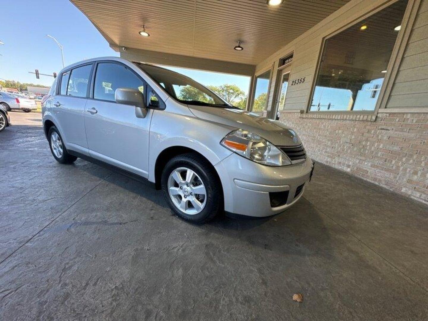 2012 Brilliant Silver Nissan Versa 1.8 S (3N1BC1CP2CK) with an 1.8L I4 122hp 127ft. lbs. engine, Automatic transmission, located at 25355 Eames Street, Channahon, IL, 60410, (815) 467-1807, 41.429108, -88.228432 - Photo#0