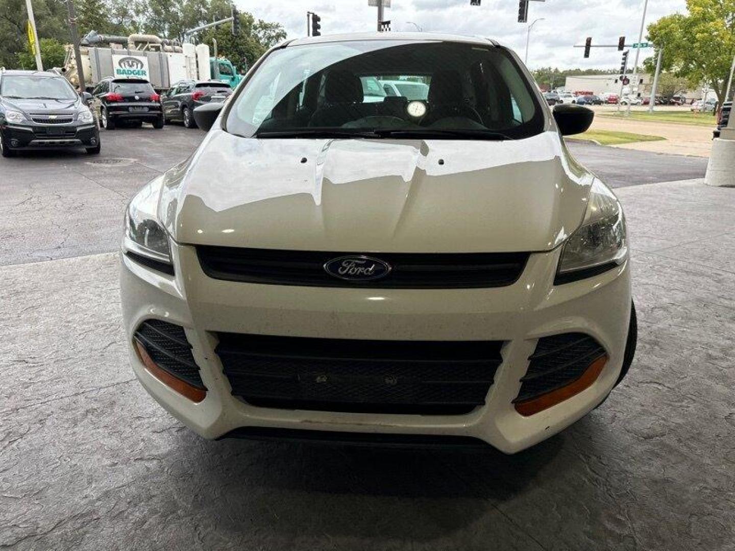 2015 Oxford White Ford Escape S (1FMCU0F76FU) with an Duratec 2.5L I4 168hp 170ft. lbs. engine, Automatic transmission, located at 25355 Eames Street, Channahon, IL, 60410, (815) 467-1807, 41.429108, -88.228432 - Introducing the 2015 Ford Escape S, a compact SUV that's more than just a pretty face. This baby is powered by a Duratec 2.5L I4 engine that packs a punch with 168hp and 170ft. lbs. of torque. You know what that means? You'll be zipping around town like a superhero on a mission to save the day. But - Photo#8