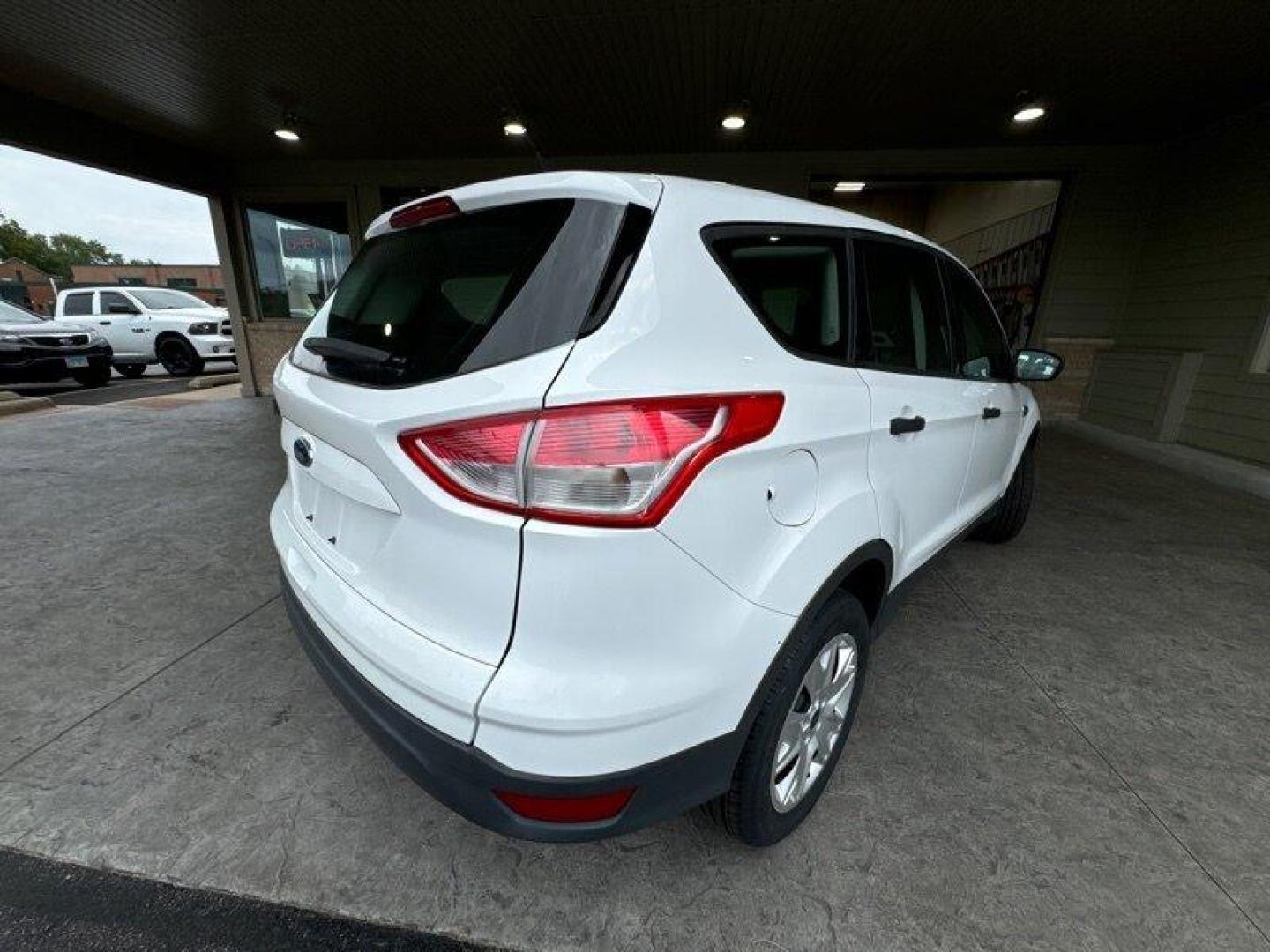 2015 Oxford White Ford Escape S (1FMCU0F76FU) with an Duratec 2.5L I4 168hp 170ft. lbs. engine, Automatic transmission, located at 25355 Eames Street, Channahon, IL, 60410, (815) 467-1807, 41.429108, -88.228432 - Introducing the 2015 Ford Escape S, a compact SUV that's more than just a pretty face. This baby is powered by a Duratec 2.5L I4 engine that packs a punch with 168hp and 170ft. lbs. of torque. You know what that means? You'll be zipping around town like a superhero on a mission to save the day. But - Photo#3