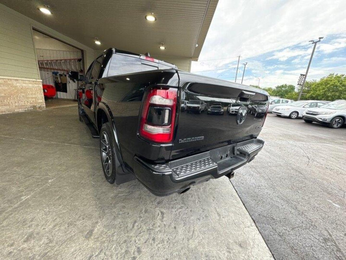 2019 Diamond Black Crystal Pearl Coat Ram 1500 Laramie (1C6SRFJT1KN) with an 5.7 engine, Automatic transmission, located at 25355 Eames Street, Channahon, IL, 60410, (815) 467-1807, 41.429108, -88.228432 - Photo#4