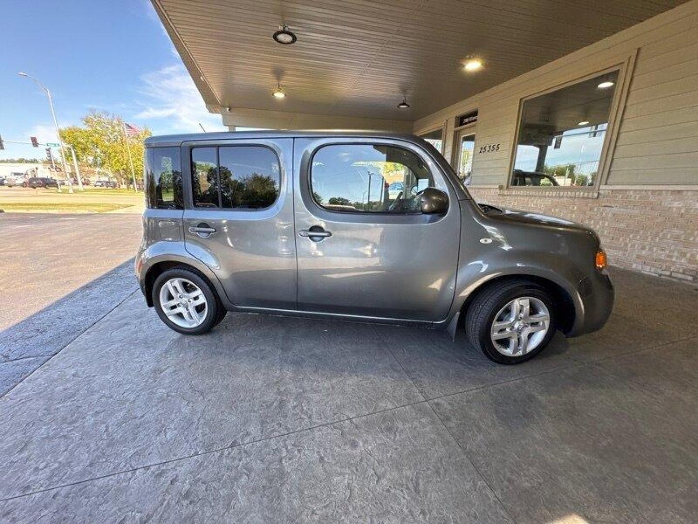 2013 Gun Metallic Nissan cube 1.8 SL (JN8AZ2KR8DT) with an 1.8L I4 122hp 127ft. lbs. engine, Automatic transmission, located at 25355 Eames Street, Channahon, IL, 60410, (815) 467-1807, 41.429108, -88.228432 - Looking for a reliable and fuel-efficient vehicle? Look no further than the 2013 Nissan Cube 1.8 SL! With a 1.8L I4 engine, this car boasts 122 horsepower and 127ft. lbs. of torque, providing a smooth and comfortable ride. This vehicle is equipped with an impressive array of factory default featur - Photo#1