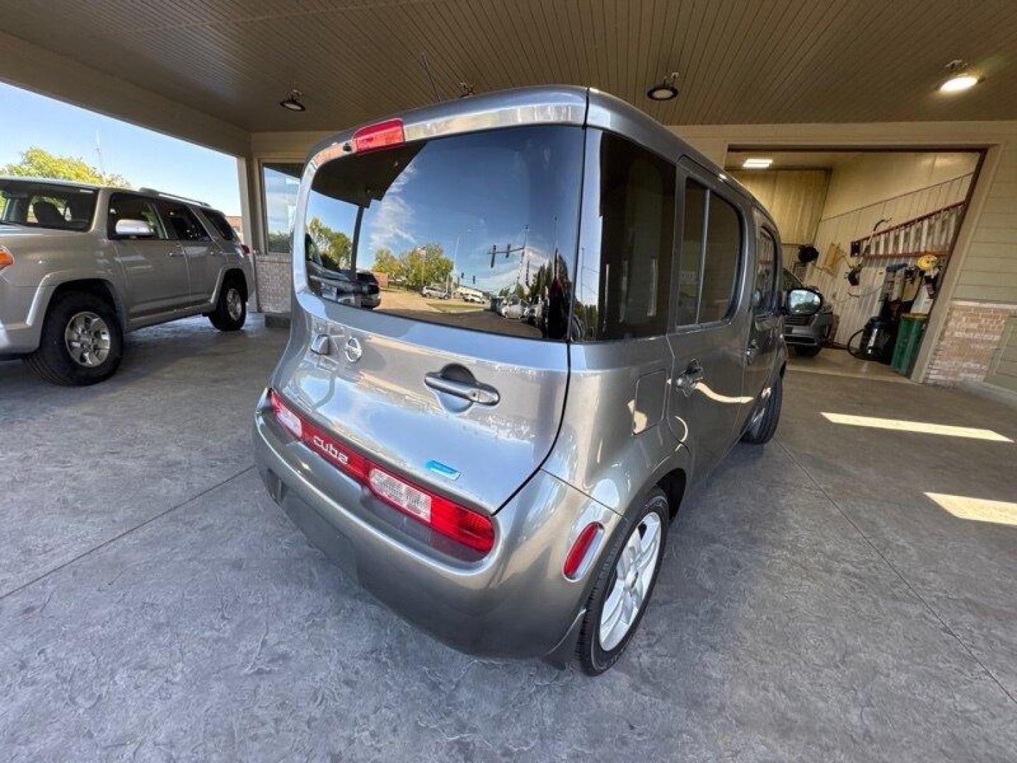 2013 Gun Metallic Nissan cube 1.8 SL (JN8AZ2KR8DT) with an 1.8L I4 122hp 127ft. lbs. engine, Automatic transmission, located at 25355 Eames Street, Channahon, IL, 60410, (815) 467-1807, 41.429108, -88.228432 - Looking for a reliable and fuel-efficient vehicle? Look no further than the 2013 Nissan Cube 1.8 SL! With a 1.8L I4 engine, this car boasts 122 horsepower and 127ft. lbs. of torque, providing a smooth and comfortable ride. This vehicle is equipped with an impressive array of factory default featur - Photo#3