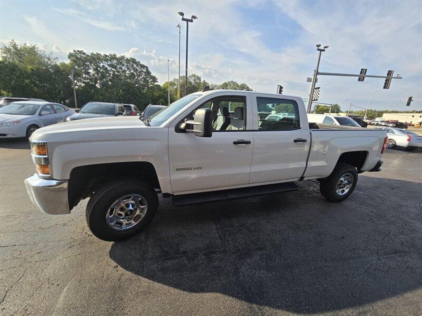 2016 Summit White Chevrolet Silverado 2500 Work Truck (1GC1KUEG3GF) with an Vortec 6.0L Flex Fuel V8 360hp 380ft. lbs. engine, Automatic transmission, located at 25355 Eames Street, Channahon, IL, 60410, (815) 467-1807, 41.429108, -88.228432 - Photo#9