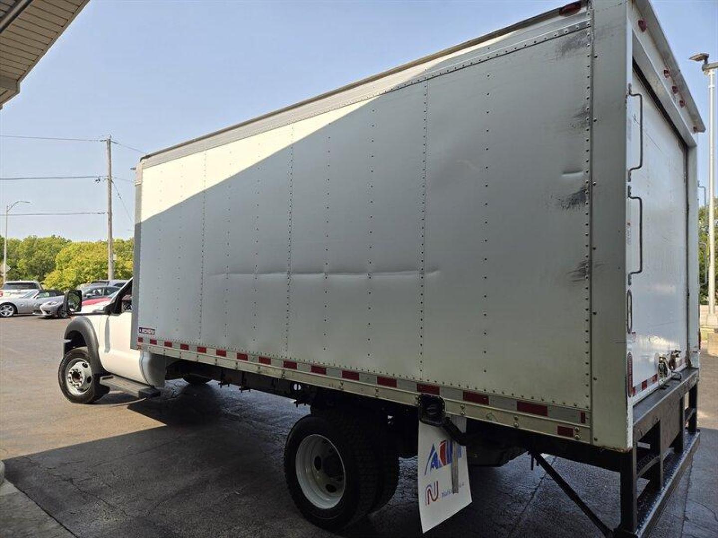 2016 White Ford F-550 XL DRW (1FDUF5GY9GE) with an 6.8 engine, Automatic transmission, located at 25355 Eames Street, Channahon, IL, 60410, (815) 467-1807, 41.429108, -88.228432 - ** 16 FOOT MORGAN BOX. BOX DIMENSIONS 16 FOOT LONG X 99 INCHES WIDE X 81 INCHES TALL.** TRUCK HAS A 6.8L V-10 GAS MOTOR AND HAS BEEN FULLY SERVICED INCLUDING NEW TIRES AND BRAKES. This 2016 Ford F-550 is a powerful and reliable workhorse, equipped with a 6.8 liter engine that provides ample perform - Photo#6