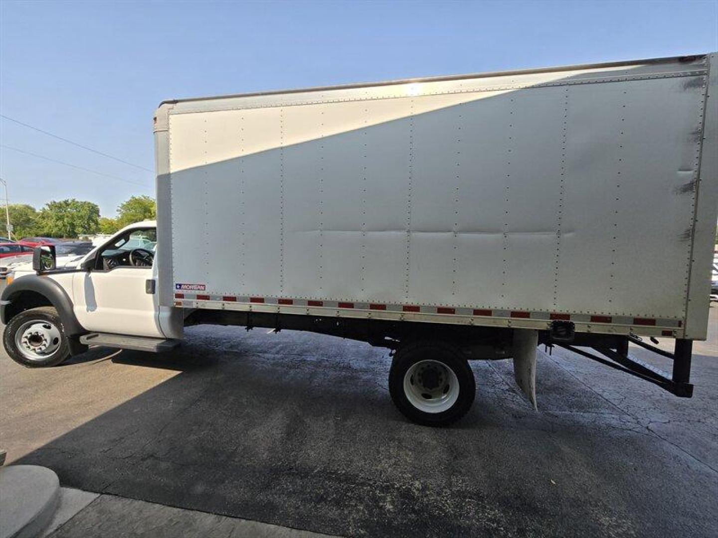 2016 White Ford F-550 XL DRW (1FDUF5GY9GE) with an 6.8 engine, Automatic transmission, located at 25355 Eames Street, Channahon, IL, 60410, (815) 467-1807, 41.429108, -88.228432 - Photo#7