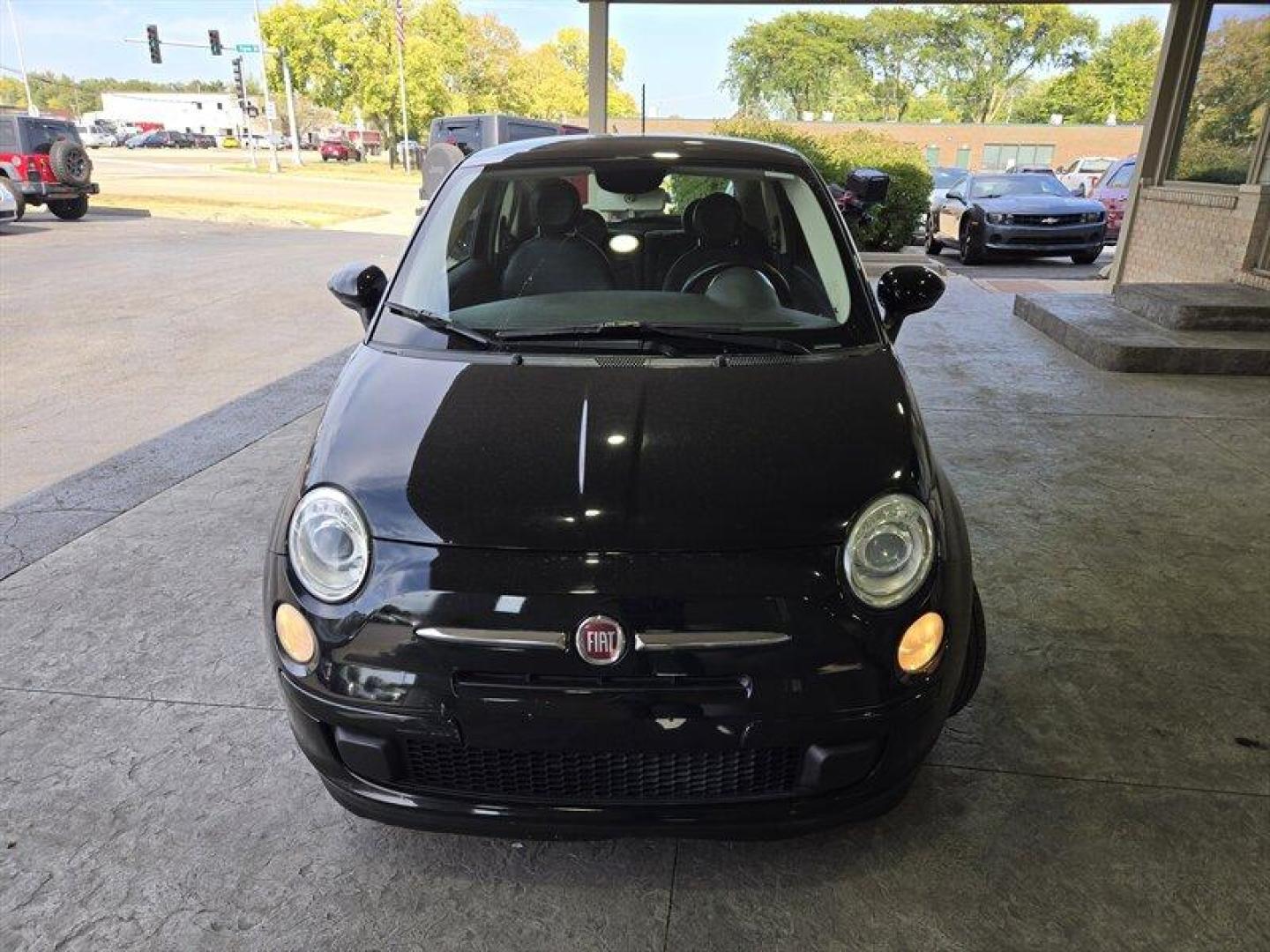 2013 Nero FIAT 500 Pop (3C3CFFAR9DT) with an 1.4L I4 101hp 98ft. lbs. engine, 4 Speed Manual transmission, located at 25355 Eames Street, Channahon, IL, 60410, (815) 467-1807, 41.429108, -88.228432 - Looking for a fun and fuel-efficient ride? Look no further than the 2013 FIAT 500 Pop! This zippy little car is powered by a 1.4L I4 engine, which delivers 101 horsepower and 98 ft. lbs. of torque. But don't let its small size fool you - this car is packed with features! Starting with the exterior, - Photo#7