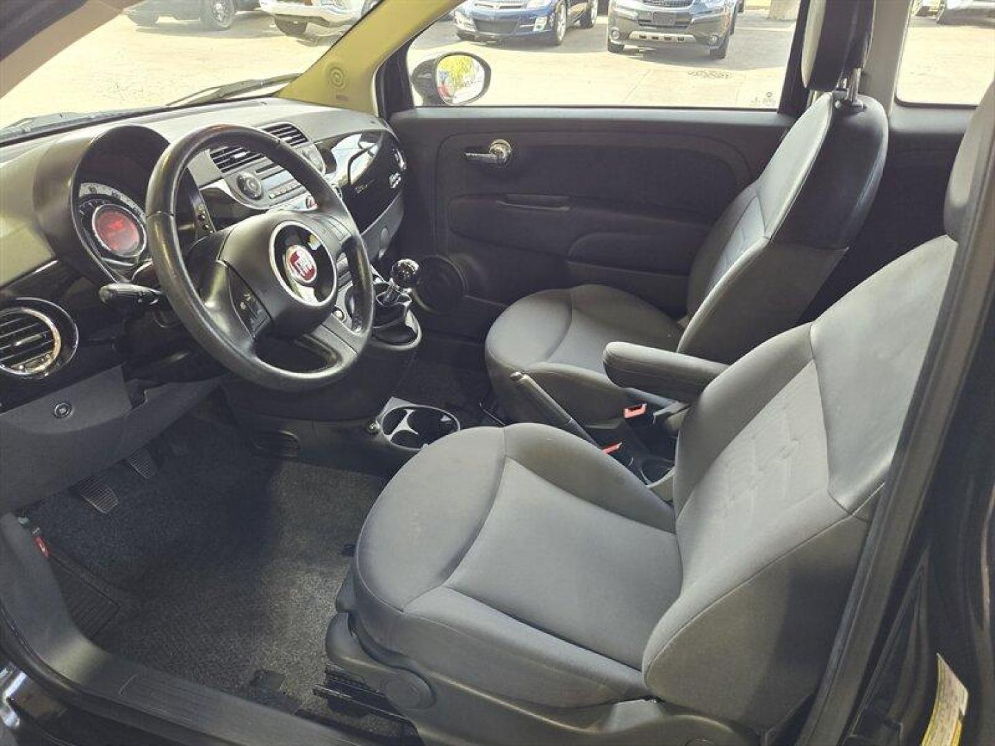 2013 Nero FIAT 500 Pop (3C3CFFAR9DT) with an 1.4L I4 101hp 98ft. lbs. engine, 4 Speed Manual transmission, located at 25355 Eames Street, Channahon, IL, 60410, (815) 467-1807, 41.429108, -88.228432 - Looking for a fun and fuel-efficient ride? Look no further than the 2013 FIAT 500 Pop! This zippy little car is powered by a 1.4L I4 engine, which delivers 101 horsepower and 98 ft. lbs. of torque. But don't let its small size fool you - this car is packed with features! Starting with the exterior, - Photo#10