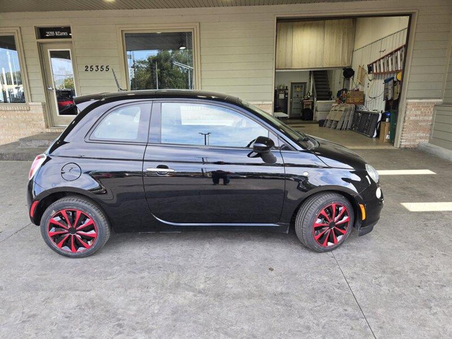 2013 Nero FIAT 500 Pop (3C3CFFAR9DT) with an 1.4L I4 101hp 98ft. lbs. engine, 4 Speed Manual transmission, located at 25355 Eames Street, Channahon, IL, 60410, (815) 467-1807, 41.429108, -88.228432 - Looking for a fun and fuel-efficient ride? Look no further than the 2013 FIAT 500 Pop! This zippy little car is powered by a 1.4L I4 engine, which delivers 101 horsepower and 98 ft. lbs. of torque. But don't let its small size fool you - this car is packed with features! Starting with the exterior, - Photo#1