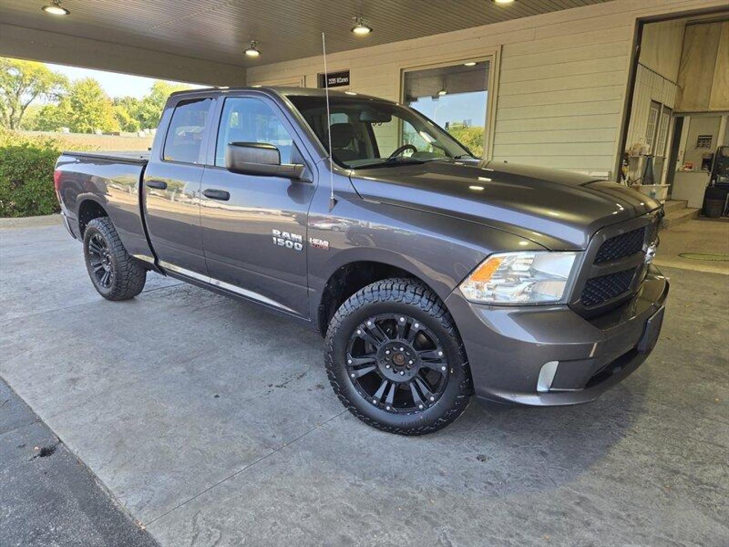 2014 Granite Crystal Metallic Clear Coat RAM 1500 Express (1C6RR7FT2ES) with an HEMI 5.7L V8 395hp 407ft. lbs. engine, Automatic transmission, located at 25355 Eames Street, Channahon, IL, 60410, (815) 467-1807, 41.429108, -88.228432 - Oh, baby, have we got a truck for you! Feast your eyes on the 2014 RAM 1500 Express - a powerful machine that'll make your heart race and your adrenaline pump. This bad boy is equipped with a HEMI 5.7L V8 engine that'll leave your competition in the dust. With 395 horsepower and 407 ft-lbs of torque - Photo#0