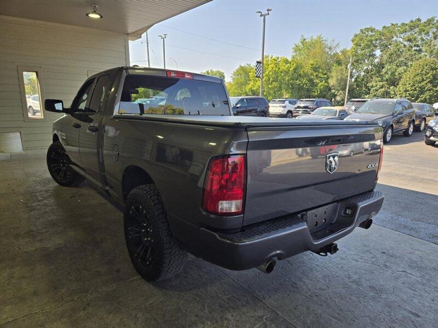 2014 Granite Crystal Metallic Clear Coat RAM 1500 Express (1C6RR7FT2ES) with an HEMI 5.7L V8 395hp 407ft. lbs. engine, Automatic transmission, located at 25355 Eames Street, Channahon, IL, 60410, (815) 467-1807, 41.429108, -88.228432 - Oh, baby, have we got a truck for you! Feast your eyes on the 2014 RAM 1500 Express - a powerful machine that'll make your heart race and your adrenaline pump. This bad boy is equipped with a HEMI 5.7L V8 engine that'll leave your competition in the dust. With 395 horsepower and 407 ft-lbs of torque - Photo#5