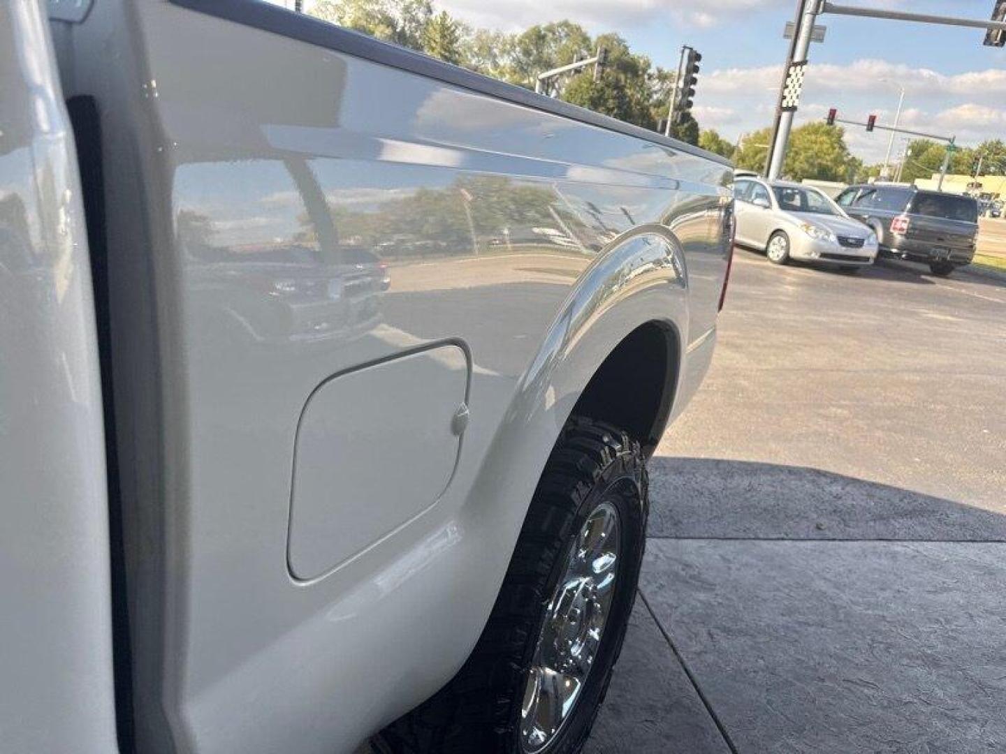 2015 White Platinum Metallic Tri-Coat Ford F-250 Lariat (1FT7W2BT3FE) with an Power Stroke 6.7L Biodiesel Turbo V8 440hp 860ft. engine, Automatic transmission, located at 25355 Eames Street, Channahon, IL, 60410, (815) 467-1807, 41.429108, -88.228432 - Introducing the 2015 Ford F-250 Super Duty Lariat, a robust and reliable truck that is designed to handle any job with ease. This truck is powered by a Power Stroke 6.7L Biodiesel Turbo V8 engine that generates an impressive 440 horsepower and 860ft. of torque, providing you with the power you need - Photo#10