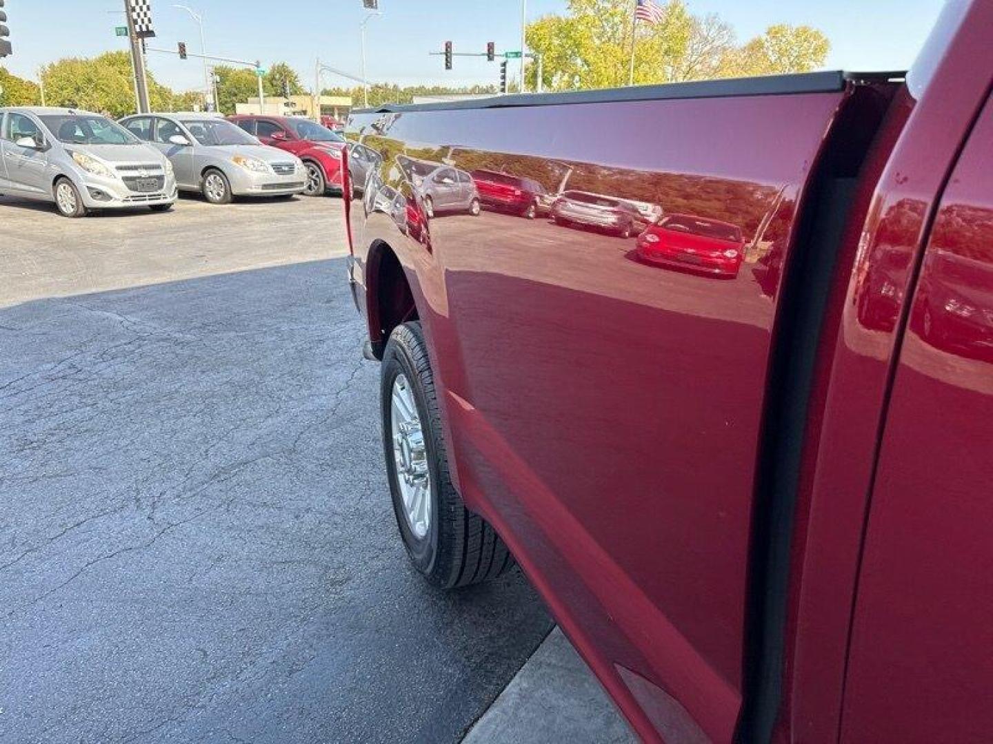 2019 Ruby Red Metallic Tinted Clearcoat Ford F-350 XLT (1FT8X3A66KE) with an 6.2L Flex Fuel V8 385hp 430ft. lbs. engine, Automatic transmission, located at 25355 Eames Street, Channahon, IL, 60410, (815) 467-1807, 41.429108, -88.228432 - Well, well, well, look what we have here - a 2019 Ford F-350 Super Duty XLT in Ruby Red Metallic Tinted Clearcoat with a Medium Earth Gray interior. This baby is powered by a 6.2L Flex Fuel V8 engine that delivers a whopping 385 horsepower and 430 foot-pounds of torque. Let's talk about the factory - Photo#12