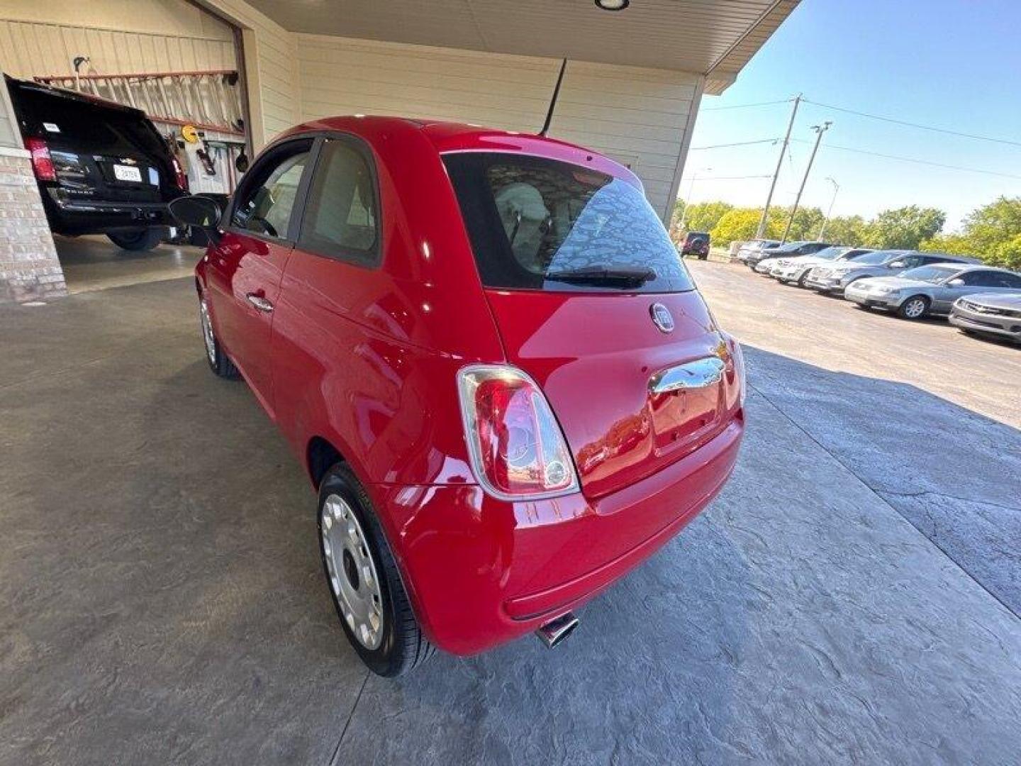 2012 Rosso Brillante FIAT 500 Pop (3C3CFFAR5CT) with an 1.4L I4 101hp 98ft. lbs. engine, 4 Speed Manual transmission, located at 25355 Eames Street, Channahon, IL, 60410, (815) 467-1807, 41.429108, -88.228432 - Introducing the 2012 FIAT 500 Pop, a sleek and stylish compact car that packs a punch. This vehicle is powered by a fuel-efficient 1.4L I4 engine that produces 101 horsepower and 98ft. lbs. of torque, delivering a smooth and comfortable ride every time. Equipped with a range of factory default fea - Photo#5