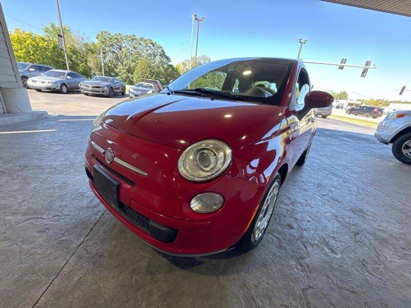 2012 Rosso Brillante FIAT 500 Pop (3C3CFFAR5CT) with an 1.4L I4 101hp 98ft. lbs. engine, 4 Speed Manual transmission, located at 25355 Eames Street, Channahon, IL, 60410, (815) 467-1807, 41.429108, -88.228432 - Introducing the 2012 FIAT 500 Pop, a sleek and stylish compact car that packs a punch. This vehicle is powered by a fuel-efficient 1.4L I4 engine that produces 101 horsepower and 98ft. lbs. of torque, delivering a smooth and comfortable ride every time. Equipped with a range of factory default fea - Photo#7