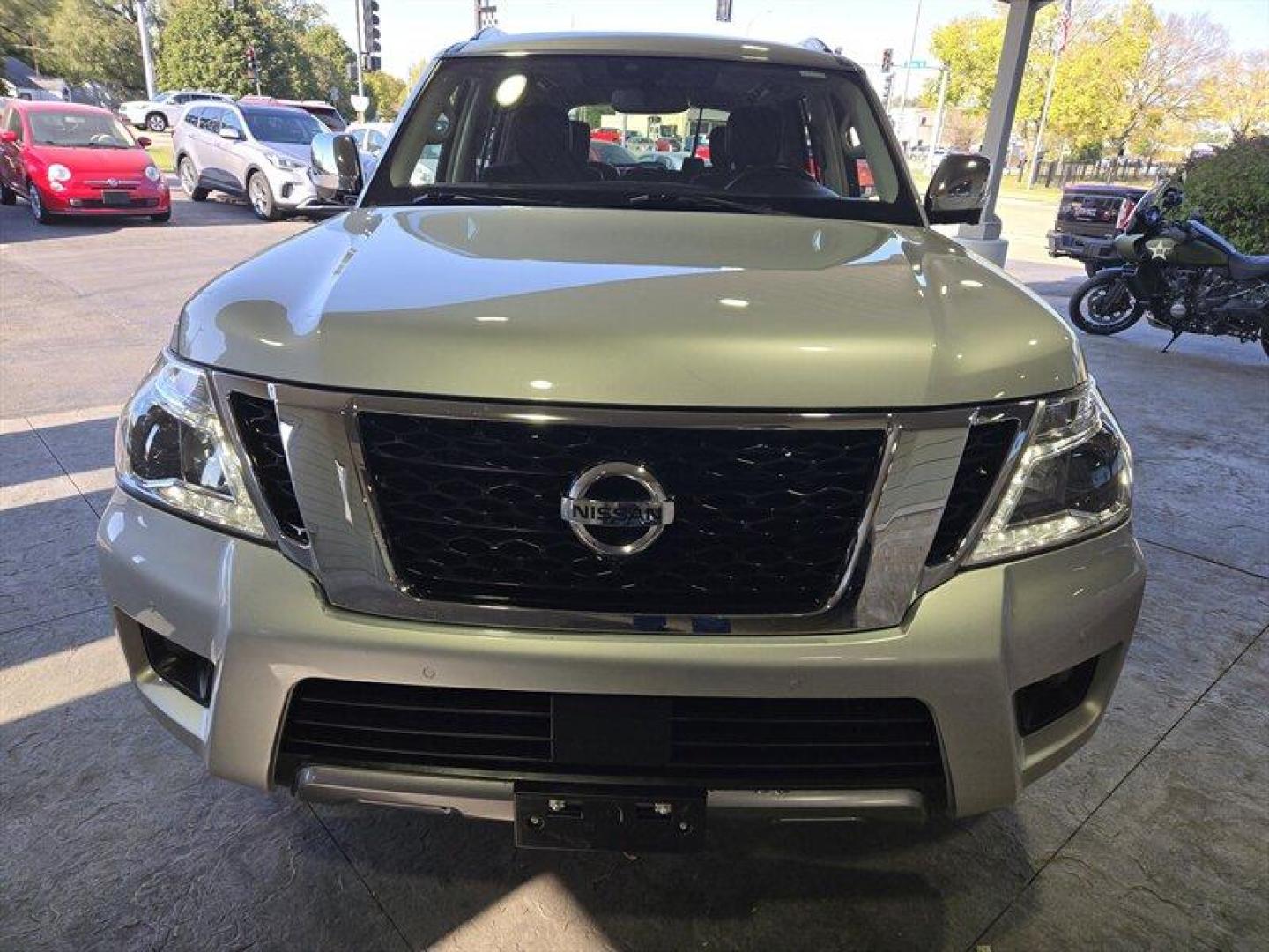 2019 Brilliant Silver Metallic Nissan Armada SL (JN8AY2NC0KX) with an 5.6L V8 390hp 394ft. lbs. engine, Automatic transmission, located at 25355 Eames Street, Channahon, IL, 60410, (815) 467-1807, 41.429108, -88.228432 - Introducing the 2019 Nissan Armada SV, a luxurious and powerful SUV that will take your driving experience to new heights! With its robust 5.6L V8 engine, producing a staggering 390 horsepower and 394 ft-lbs of torque, this vehicle is a true force to be reckoned with. But the Nissan Armada SV isn' - Photo#13