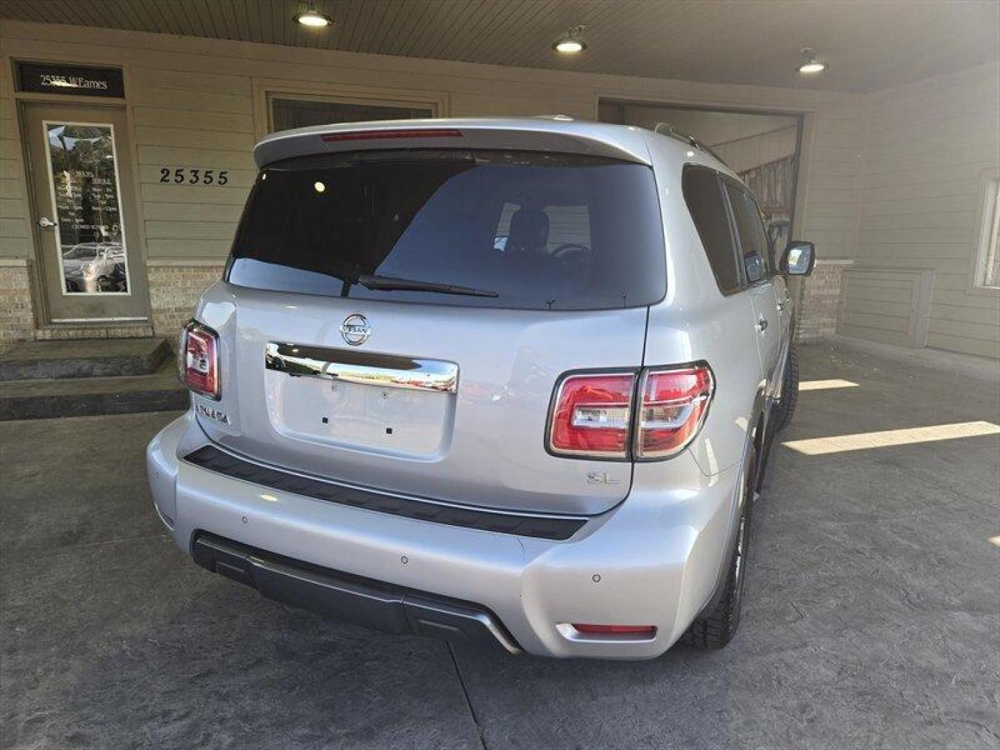 2019 Brilliant Silver Metallic Nissan Armada SL (JN8AY2NC0KX) with an 5.6L V8 390hp 394ft. lbs. engine, Automatic transmission, located at 25355 Eames Street, Channahon, IL, 60410, (815) 467-1807, 41.429108, -88.228432 - Introducing the 2019 Nissan Armada SV, a luxurious and powerful SUV that will take your driving experience to new heights! With its robust 5.6L V8 engine, producing a staggering 390 horsepower and 394 ft-lbs of torque, this vehicle is a true force to be reckoned with. But the Nissan Armada SV isn' - Photo#6