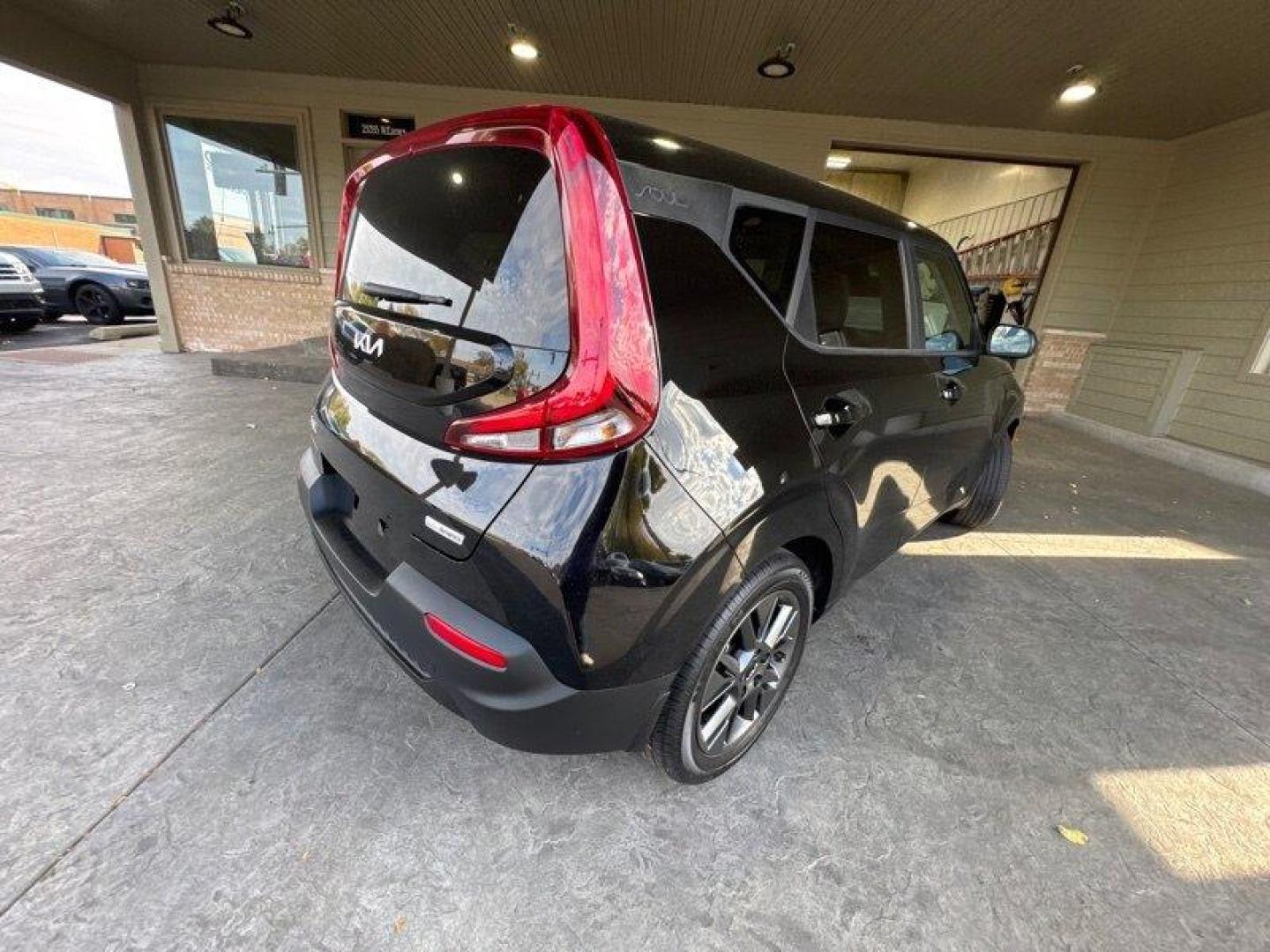 2022 Cherry Black Kia Soul EX (KNDJ33AU3N7) with an 2.0L I4 147hp 132ft. lbs. engine, Automatic transmission, located at 25355 Eames Street, Channahon, IL, 60410, (815) 467-1807, 41.429108, -88.228432 - Looking for a ride that's as fun as it is functional? Check out the 2022 Kia Soul EX. This bad boy is powered by a 2.0L I4 engine that pumps out 147hp and 132ft. lbs. of torque, giving you a smooth and responsive ride that will make you feel like you're cruising on a cloud. But the fun doesn't stop - Photo#4