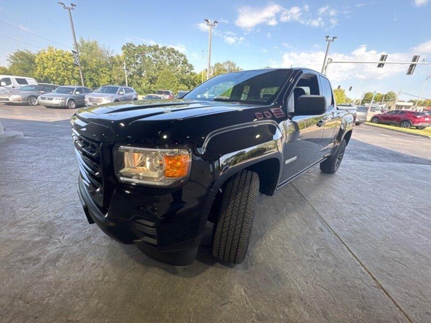 2022 Onyx Black GMC Canyon Elevation Standard (1GTH6BENXN1) with an 3.6L V6 308hp 275ft. lbs. engine, Automatic transmission, located at 25355 Eames Street, Channahon, IL, 60410, (815) 467-1807, 41.429108, -88.228432 - Photo#7