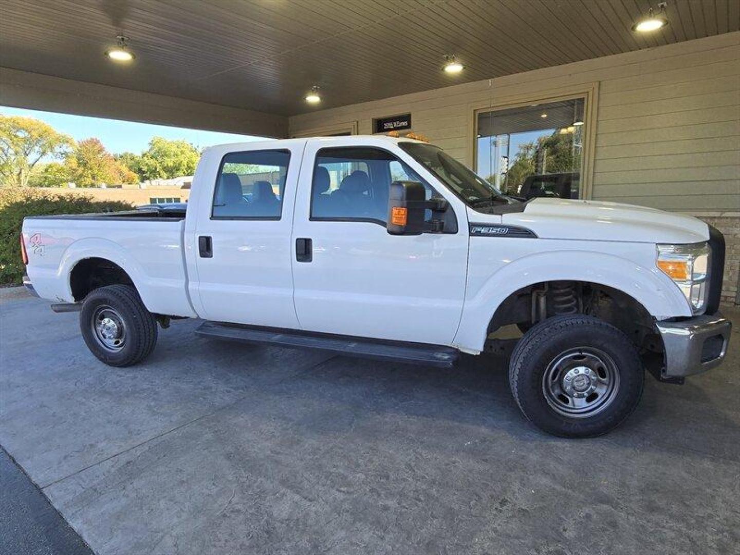 2015 Oxford White Ford F-350 XL (1FT8W3B6XFE) with an 6.2L Flex Fuel V8 316hp 397ft. lbs. engine, Automatic transmission, located at 25355 Eames Street, Channahon, IL, 60410, (815) 467-1807, 41.429108, -88.228432 - Photo#0