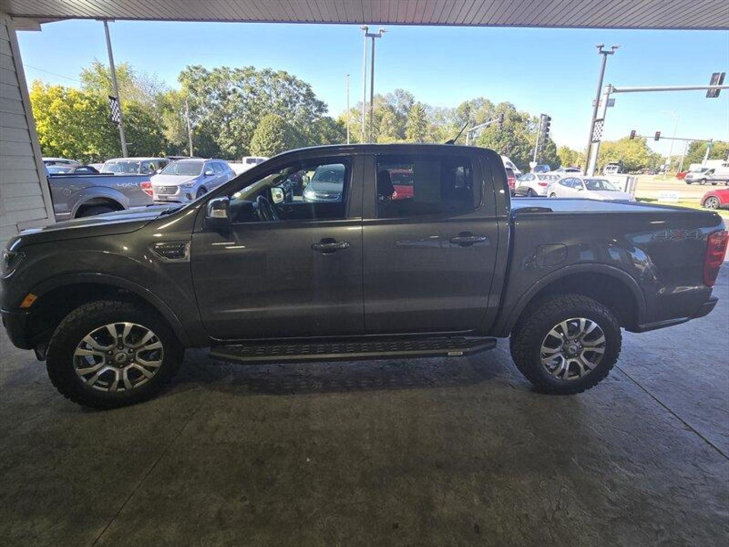 2019 Magnetic Ford Ranger Lariat (1FTER4FH9KL) with an EcoBoost 2.3L Turbo I4 270hp 310ft. lbs. engine, Automatic transmission, located at 25355 Eames Street, Channahon, IL, 60410, (815) 467-1807, 41.429108, -88.228432 - Photo#8