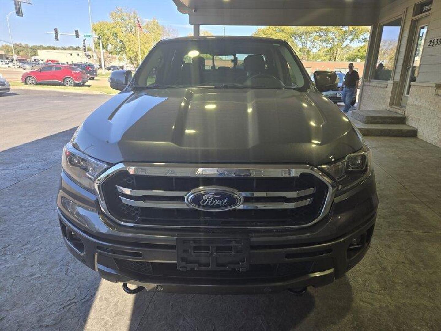 2019 Magnetic Ford Ranger Lariat (1FTER4FH9KL) with an EcoBoost 2.3L Turbo I4 270hp 310ft. lbs. engine, Automatic transmission, located at 25355 Eames Street, Channahon, IL, 60410, (815) 467-1807, 41.429108, -88.228432 - Photo#10