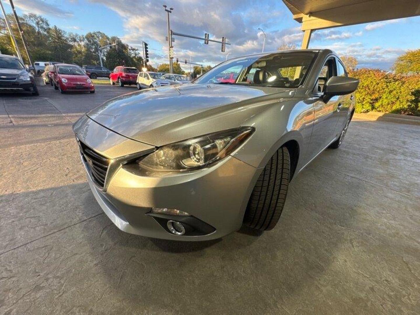 2015 Liquid Silver Metallic Mazda Mazda3 s Touring (JM1BM1V31F1) with an SKYACTIV-G 2.5L I4 184hp 185ft. lbs. engine, Automatic transmission, located at 25355 Eames Street, Channahon, IL, 60410, (815) 467-1807, 41.429108, -88.228432 - Introducing the 2015 Mazda Mazda3 s Touring! This sleek and stylish sedan is a fantastic choice for anyone looking for a reliable and efficient vehicle. With a powerful SKYACTIV-G 2.5L I4 engine, this car packs a punch with 184 horsepower and 185ft. lbs. of torque. The Liquid Silver Metallic exter - Photo#8