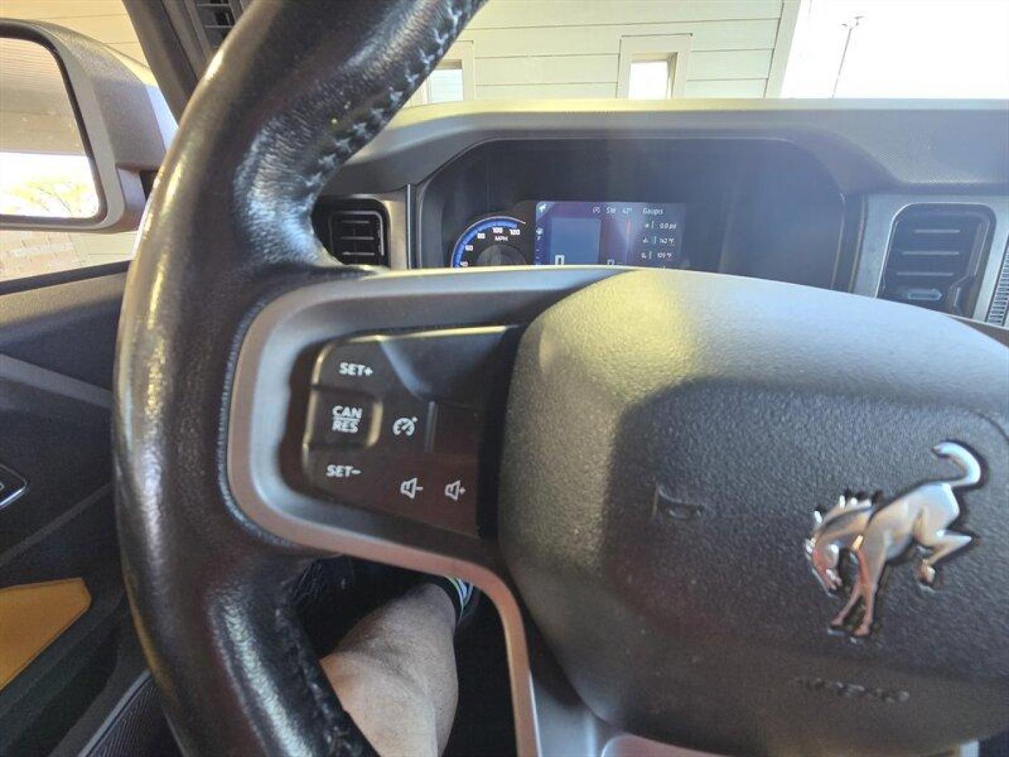 2022 Cyber Orange Metallic Tri-Coat Ford Bronco Black Diamond (1FMDE5AP2NL) with an EcoBoost 2.7L Twin Turbo V6 315hp 410ft. lbs. engine, Automatic transmission, located at 25355 Eames Street, Channahon, IL, 60410, (815) 467-1807, 41.429108, -88.228432 - Looking for a ride that's as badass as it is beautiful? Look no further than the 2022 Ford Bronco Black Diamond. This baby is powered by an EcoBoost 2.7L Twin Turbo V6 engine that packs a punch with 315 horsepower and 410ft. lbs. of torque. But what really sets this bad boy apart? Let's talk about - Photo#13