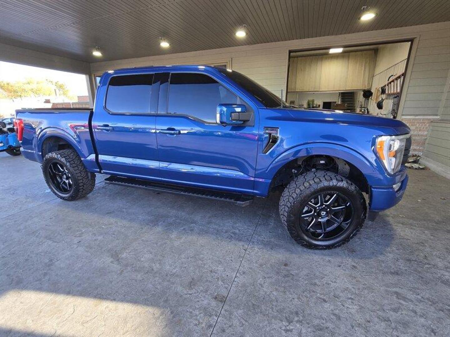 2022 Antimatter Blue Ford F-150 XLT (1FTFW1E8XNF) with an EcoBoost 3.5L Twin Turbo V6 400hp 500ft. lbs. engine, Automatic transmission, located at 25355 Eames Street, Channahon, IL, 60410, (815) 467-1807, 41.429108, -88.228432 - Introducing the all-new 2022 Ford F-150 XLT, a true powerhouse with a heart-pumping EcoBoost 3.5L Twin Turbo V6 engine that delivers an astonishing 400 horsepower and 500ft. lbs of torque. Get ready to experience a ride like never before, with unmatched performance and power that leaves the competit - Photo#1