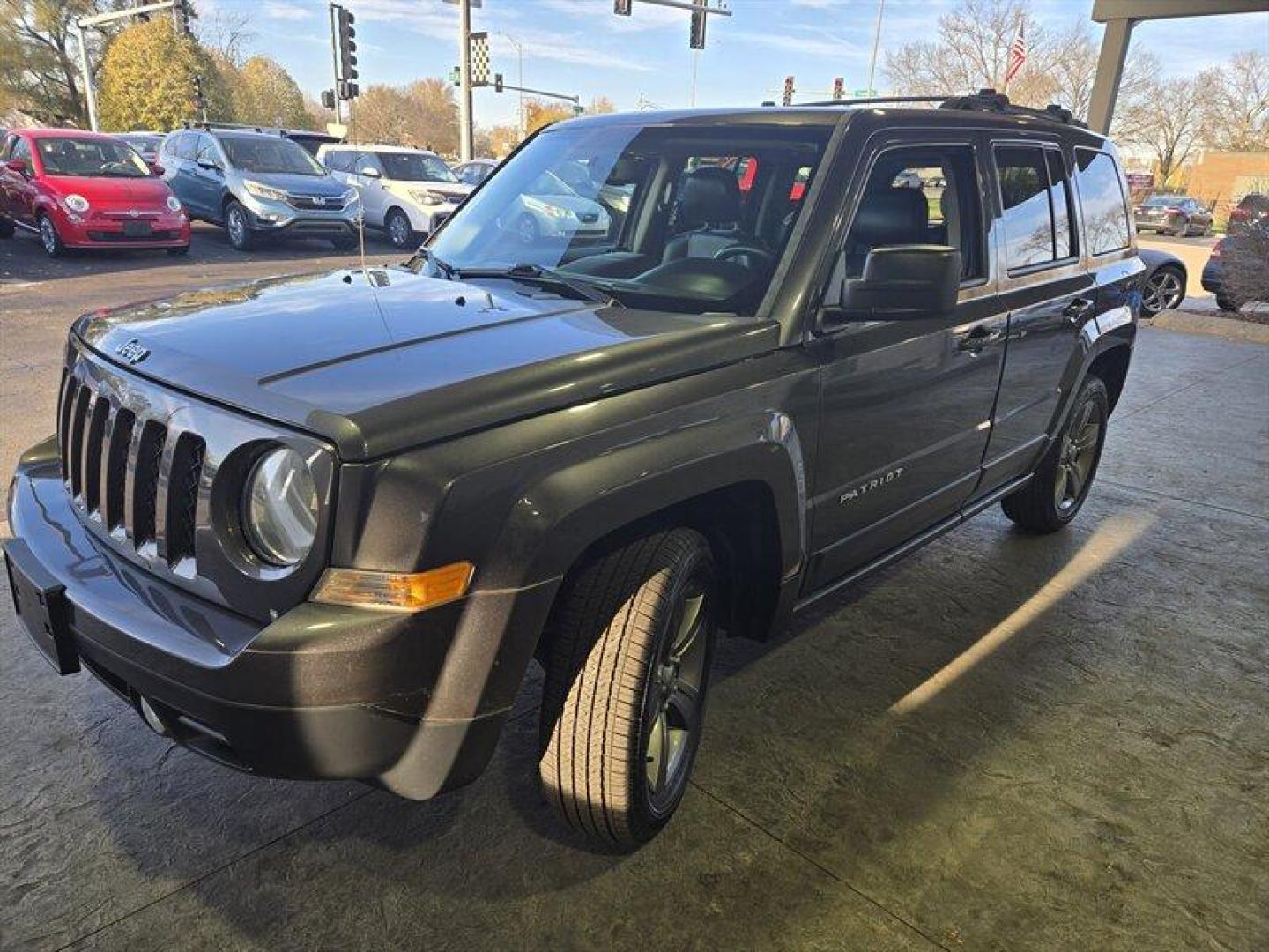 2015 Granite Crystal Metallic Clear Coat Jeep Patriot High Altitude (1C4NJRFB7FD) with an 2.4L I4 172hp 165ft. lbs. engine, Automatic transmission, located at 25355 Eames Street, Channahon, IL, 60410, (815) 467-1807, 41.429108, -88.228432 - Introducing a 2015 Jeep Patriot High Altitude in Granite Crystal Metallic Clear Coat with a Dark Slate Gray interior. This SUV is powered by a 2.4L I4 172hp 165ft. lbs. engine and has an impressive mileage of below 69,000 miles, averaging less than 7,000 miles per year. This vehicle offers a great c - Photo#8