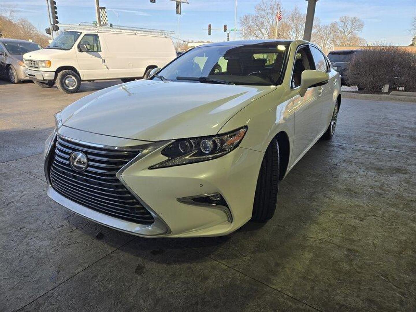 2016 Eminent White Pearl Lexus ES 350 350 (JTHBK1GG4G2) with an 3.5 engine, Automatic transmission, located at 25355 Eames Street, Channahon, IL, 60410, (815) 467-1807, 41.429108, -88.228432 - Introducing the 2016 Lexus ES 350, the luxurious sedan that's sure to turn heads on the road! Powered by a 3.5 engine, this car is a perfect blend of power and performance. The exterior is coated in a stunning Eminent White Pearl finish, which compliments the sleek design of the car. Step inside and - Photo#6