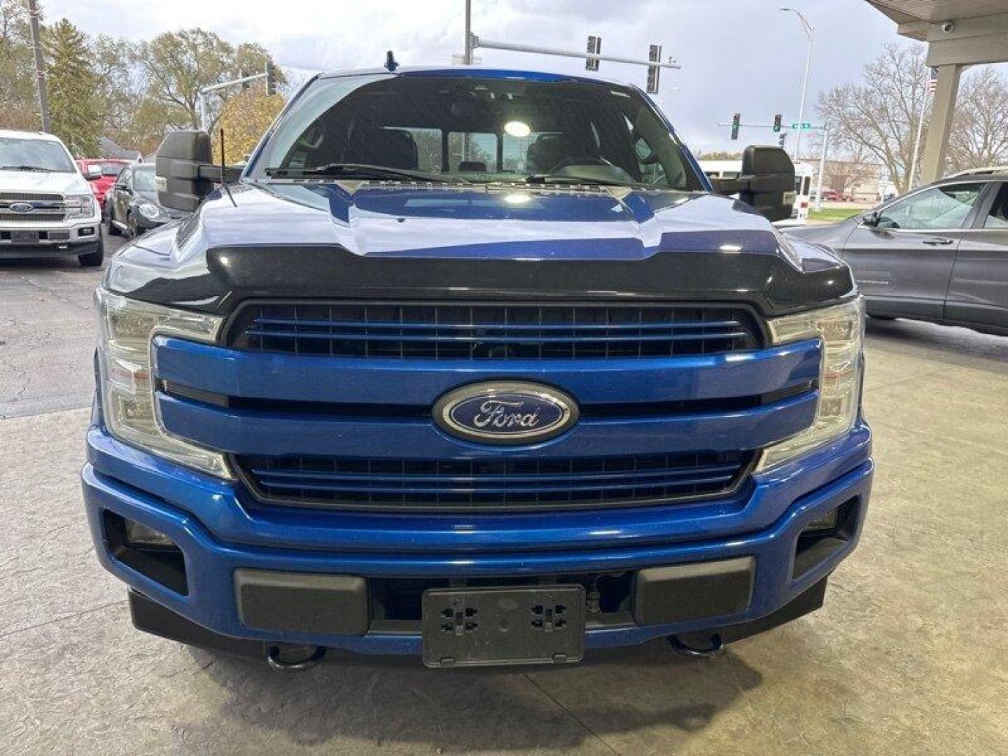 2018 Blue Jeans Ford F-150 Lariat (1FTFW1EG3JF) with an EcoBoost 3.5L Twin Turbo V6 375hp 470ft. lbs. engine, Automatic transmission, located at 25355 Eames Street, Channahon, IL, 60410, (815) 467-1807, 41.429108, -88.228432 - Introducing the 2018 Ford F-150 Lariat, a powerful and versatile truck that's built to handle any challenge. Under the hood, this vehicle is equipped with an EcoBoost 3.5L Twin Turbo V6 engine that delivers an impressive 375 horsepower and 470 ft. lbs. of torque, providing excellent acceleration and - Photo#7