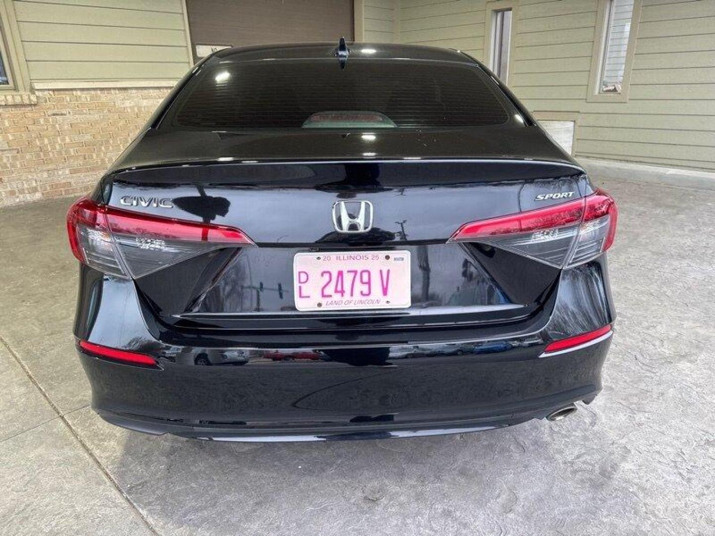 2022 Crystal Black Pearl Honda Civic Sport (2HGFE2F50NH) with an 2.0L I4 158hp 138ft. lbs. engine, Automatic transmission, located at 25355 Eames Street, Channahon, IL, 60410, (815) 467-1807, 41.429108, -88.228432 - Introducing the sleek and stylish 2022 Honda Civic Sport! This stunning sedan is ready to hit the road with its powerful 2.0L I4 engine, which delivers a smooth and efficient ride with 158 horsepower and 138ft. lbs. of torque. But the Civic Sport is more than just a powerful ride. It comes loaded - Photo#3