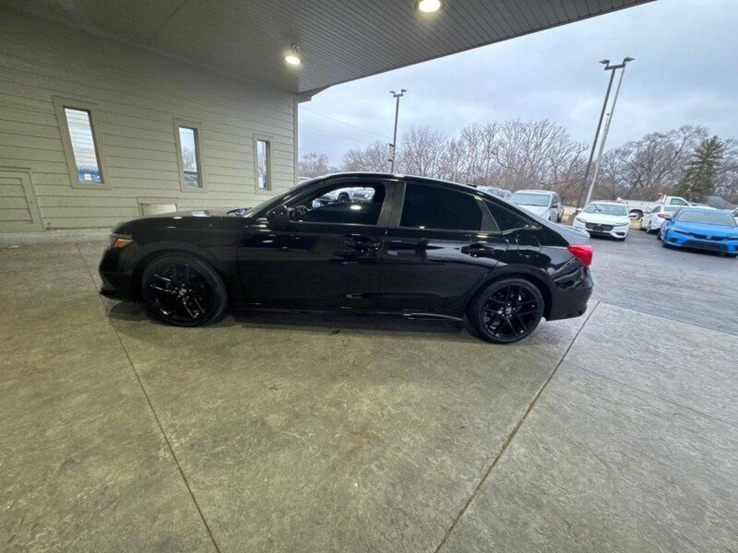 2022 Crystal Black Pearl Honda Civic Sport (2HGFE2F50NH) with an 2.0L I4 158hp 138ft. lbs. engine, Automatic transmission, located at 25355 Eames Street, Channahon, IL, 60410, (815) 467-1807, 41.429108, -88.228432 - Introducing the sleek and stylish 2022 Honda Civic Sport! This stunning sedan is ready to hit the road with its powerful 2.0L I4 engine, which delivers a smooth and efficient ride with 158 horsepower and 138ft. lbs. of torque. But the Civic Sport is more than just a powerful ride. It comes loaded - Photo#5