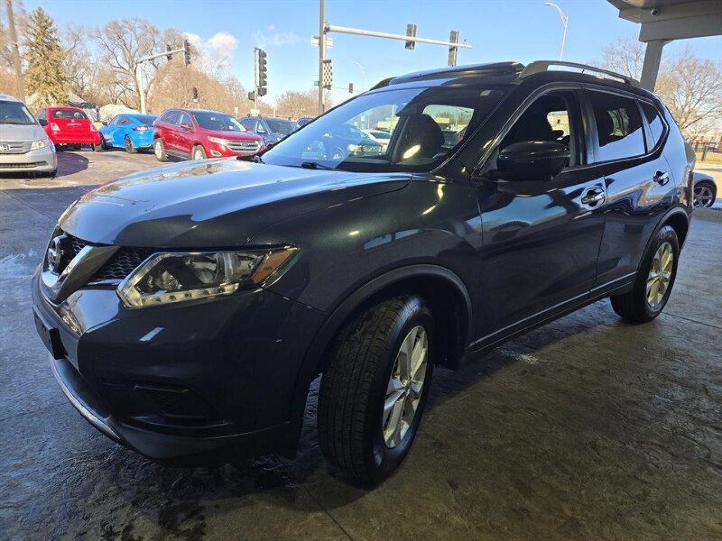 2016 Arctic Blue Metallic Nissan Rogue SV (5N1AT2MV2GC) with an 2.5L I4 170hp 175ft. lbs. engine, Automatic transmission, located at 25355 Eames Street, Channahon, IL, 60410, (815) 467-1807, 41.429108, -88.228432 - Ladies and gentlemen, let me introduce you to the ultimate ride that will make you feel like a boss on the road - the 2016 Nissan Rogue SV in Arctic Blue Metallic. This baby is powered by a 2.5L I4 170hp 175ft. lbs. engine that will make you feel the power at your fingertips. But wait, there's more! - Photo#0