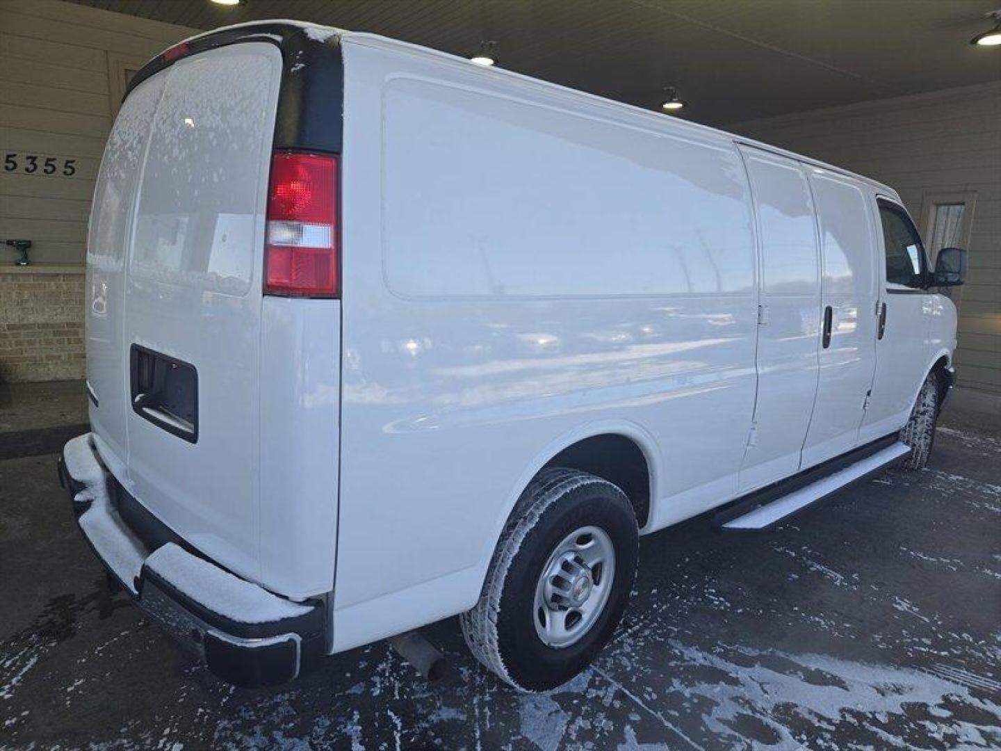 2021 Summit White Chevrolet Express Work Van Cargo (1GCWGBF7XM1) with an 6.6L V8 401hp 464ft. lbs. engine, Automatic transmission, located at 25355 Eames Street, Channahon, IL, 60410, (815) 467-1807, 41.429108, -88.228432 - Introducing the 2021 Chevrolet Express 2500, a versatile full-sized cargo van perfect for any commercial or personal use. This vehicle is powered by a robust 6.6L V8 engine, producing 401 horsepower and 464 foot-pounds of torque, providing ample power to tackle any job. The factory default feature - Photo#4