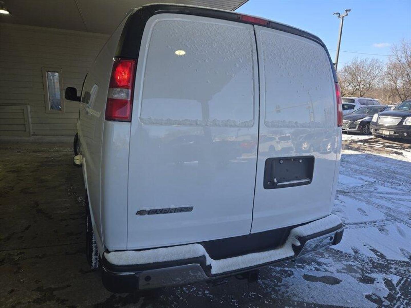 2021 Summit White Chevrolet Express Work Van Cargo (1GCWGBF7XM1) with an 6.6L V8 401hp 464ft. lbs. engine, Automatic transmission, located at 25355 Eames Street, Channahon, IL, 60410, (815) 467-1807, 41.429108, -88.228432 - Introducing the 2021 Chevrolet Express 2500, a versatile full-sized cargo van perfect for any commercial or personal use. This vehicle is powered by a robust 6.6L V8 engine, producing 401 horsepower and 464 foot-pounds of torque, providing ample power to tackle any job. The factory default feature - Photo#6