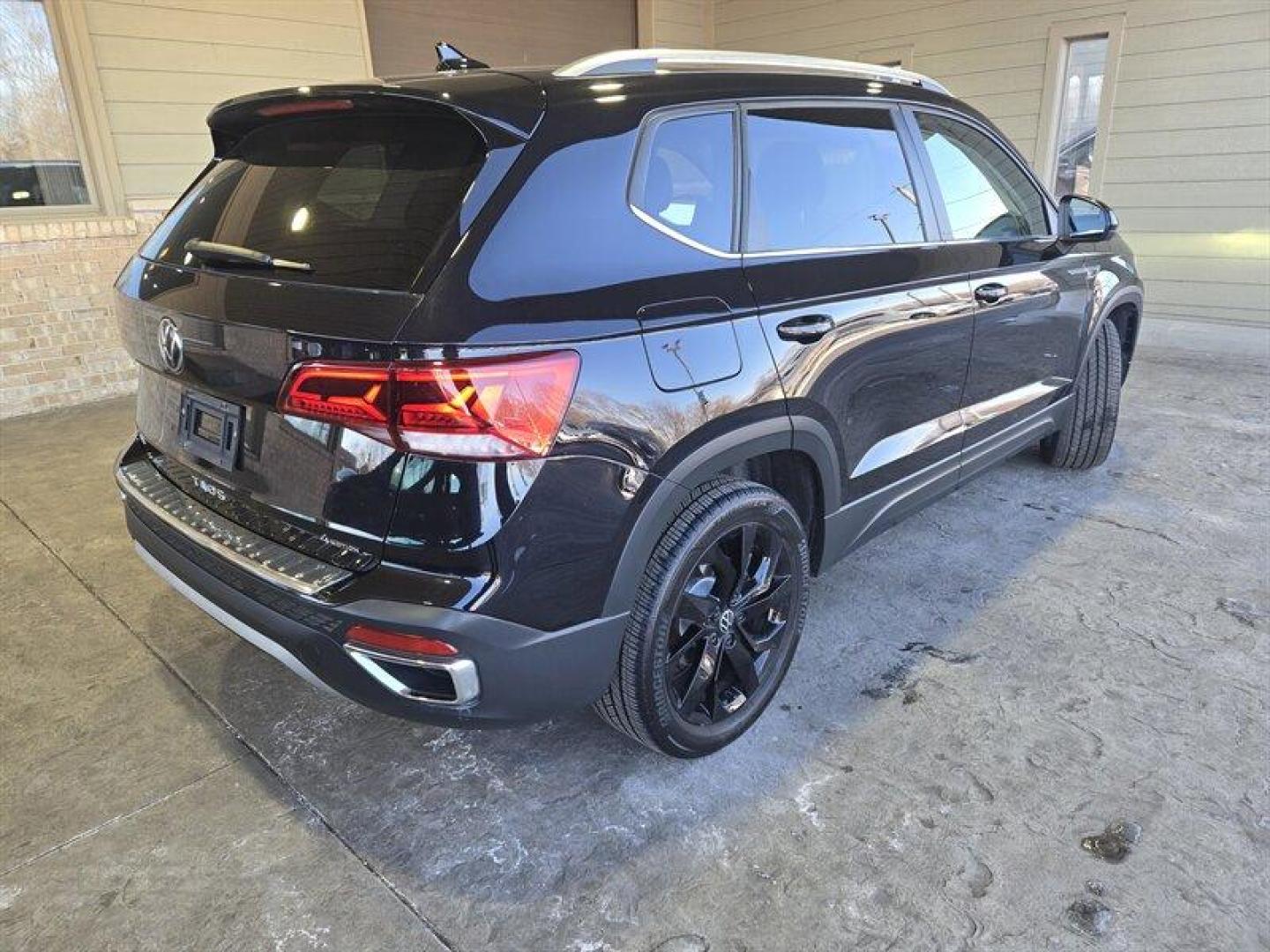 2022 Deep Black Pearl Volkswagen Taos 1.5T SE (3VVYX7B25NM) with an 1.5L Turbo I4 158hp 184ft. lbs. engine, located at 25355 Eames Street, Channahon, IL, 60410, (815) 467-1807, 41.429108, -88.228432 - Introducing the 2022 Volkswagen Taos SE 4Motion, a compact SUV that's as spunky as it is efficient! This little beast is powered by a zippy 1.5L Turbo I4 engine, packing a punch with 158hp and 184ft. lbs. of torque. With less than 25,000 miles on the clock (that's less than 7,000 miles per year - we - Photo#3